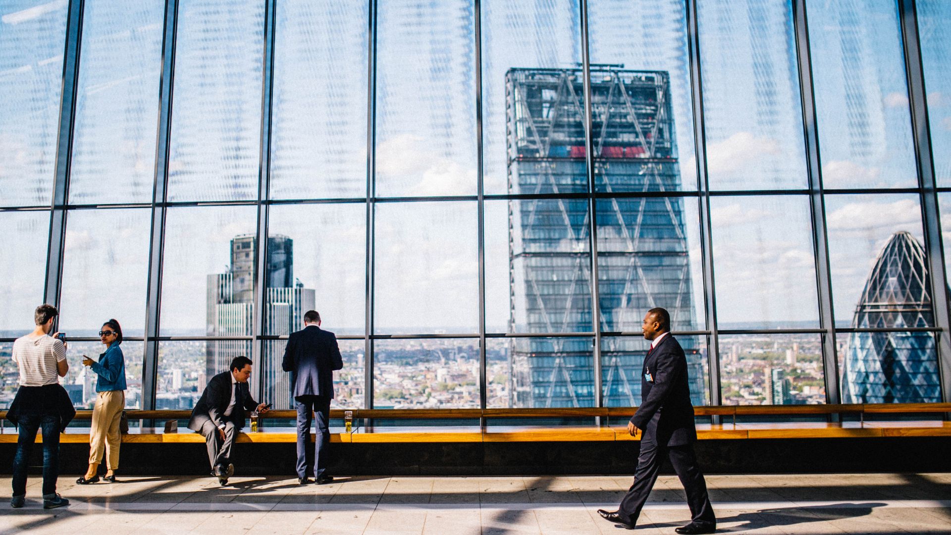 Fusões e Aquisições, M&A. Negócios, Prédio de vidro